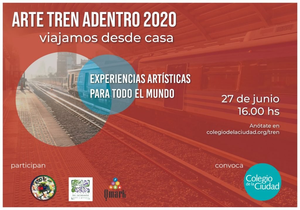 Invitación a Arte tren adentro (CABA)