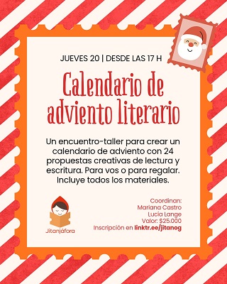 Taller calendario de adviento