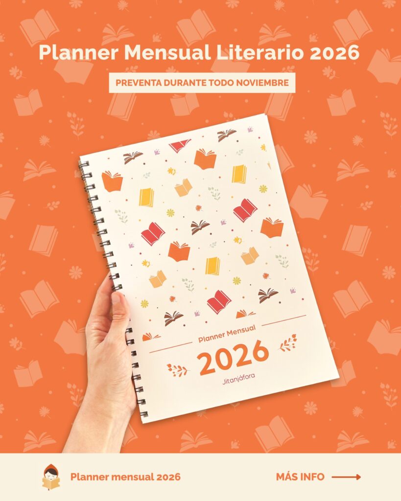 Planner literario mensual 2026. ¿Te sumás a colaborar?